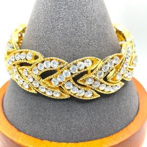 Nolan Miller Glamour Collection Rhinestone Bracelet